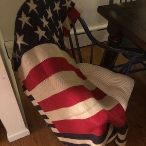American Flag Blanket